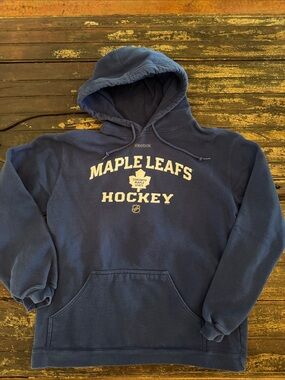 Vintage Reebok Toronto Maple Leafs Hockey Hoodie